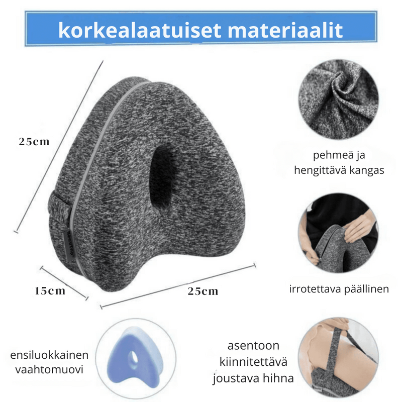 ZenEase Hip Pillow™ - Vähentää lonkka- ja selkäkipuja - 1+1 Ilmaiseksi