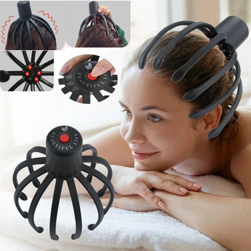 Sähköinen Octopus Head Massager™