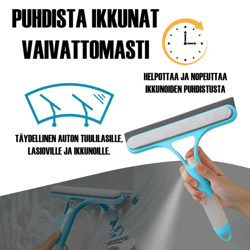 WindowWasher™ - 3-in-1 monikäyttöinen lasinpuhdistin