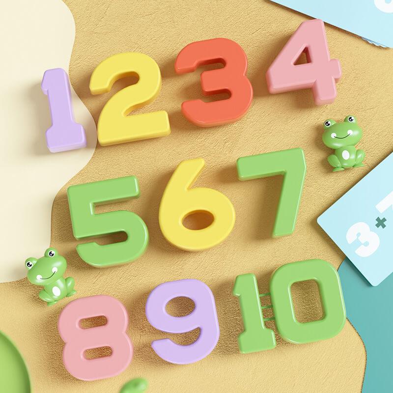 🐸 MathFrogs - FroggyCount Math Learning Set 🔢 - InkedPawz