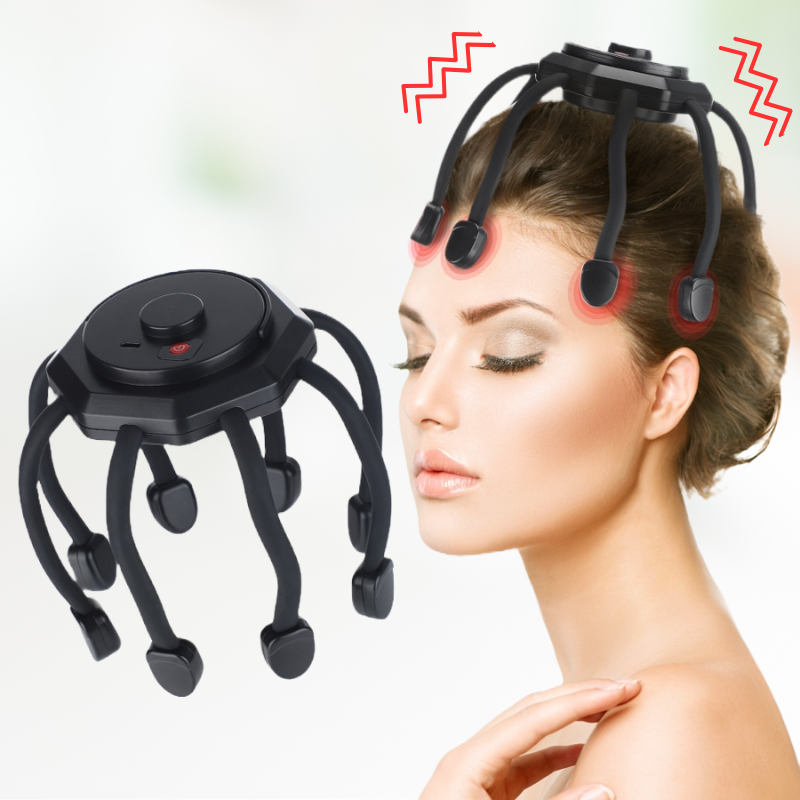 Sähköinen Octopus Head Massager™